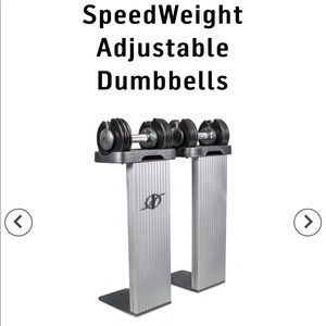 Nordictrack dumbbell stand